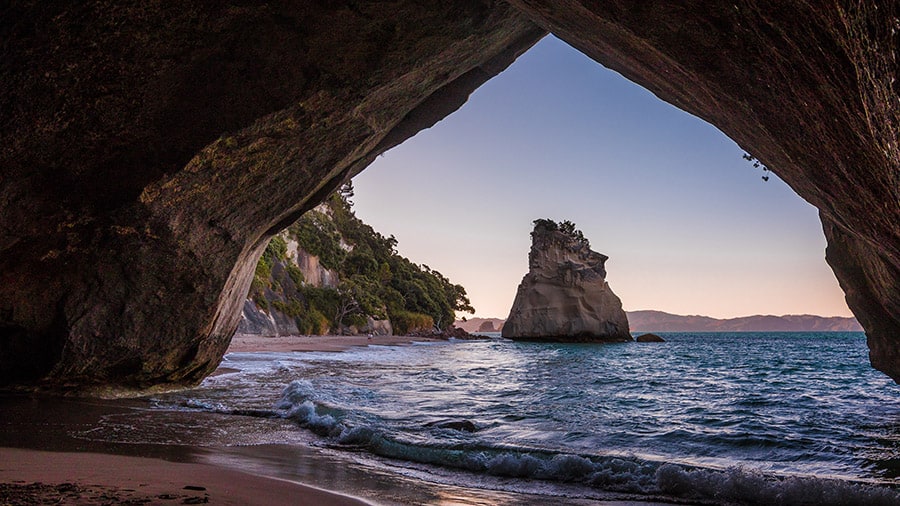 Hahei Cathedral Cove.