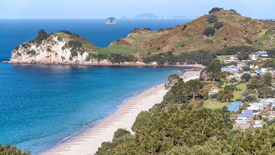 Hahei Beach in the Coromandel.