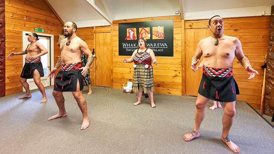 Whakarewarewa - The Living Maori Village.